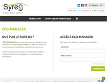 Tablet Screenshot of eco-compta.syreg.com